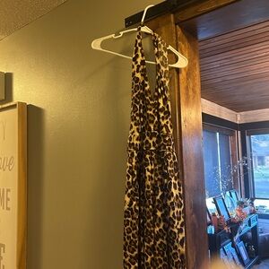 Leopard Print Jumpsuit